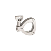 304 Stainless Steel, 1 1/2 in Compatible Tube Size