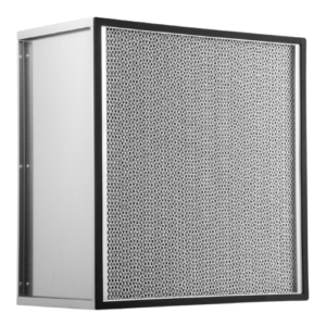 HEPA Air Filter: 23 3/8 in x 23 3/8 in x 11 1/2 in Actual Filter Size, 1,138 cfm Air Flow @ 300 fpm