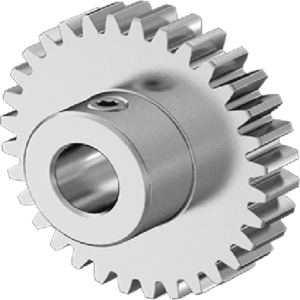 Metal Gear - 20 Degree Pressure Angle Round Bore with Set Screw, 32 Pitch, 32 Teeth
