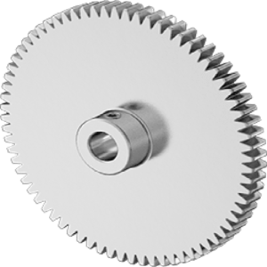 Metal Gear - 20 Degree Pressure Angle Round Bore with Set Screw, 32 Pitch, 72 Teeth