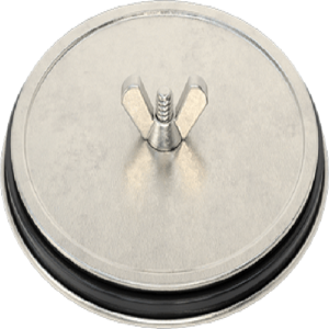 Corrosion-Resistant Washdown Hole Plug for 2-1/2 Trade Size Knockout