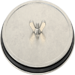 Corrosion-Resistant Washdown Hole Plug for 3 Trade Size Knockout