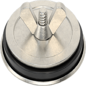 Corrosion-Resistant Washdown Hole Plug for 30 mm Push-Button Hole Size