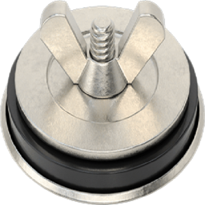 Corrosion-Resistant Washdown Hole Plug for 3/4 Trade Size Knockout