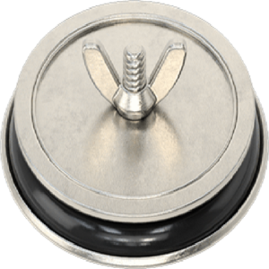 Corrosion-Resistant Washdown Hole Plug for 1-1/4 Trade Size Knockout