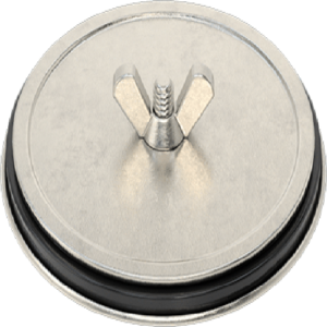 Corrosion-Resistant Washdown Hole Plug for 2 Trade Size Knockout